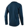 Джерси TLD SKYLINE LS CHILL JERSEY WAVES [DARK SLATE BLUE]